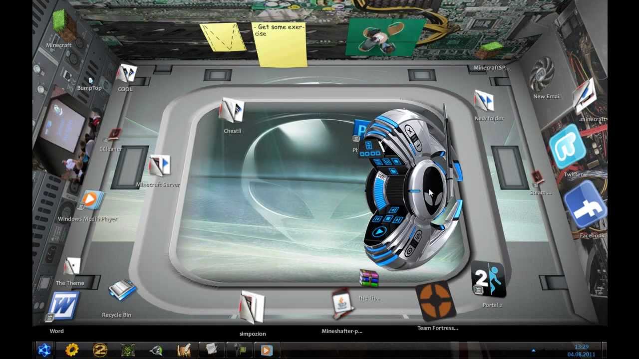 Windows 7 Themes 3d Fully Customized 2011 Free Download